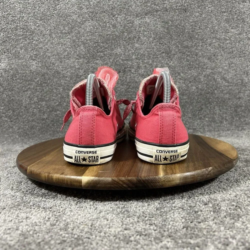 Converse All Star 640511F Junior Size 6 Hot Pink Tulle Double Tongue Shoes Used